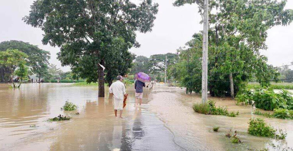 ফেনীতে বন্যা পরিস্থিতির উন্নতি, নোয়াখালী-লক্ষ্মীপুরে অবনতি